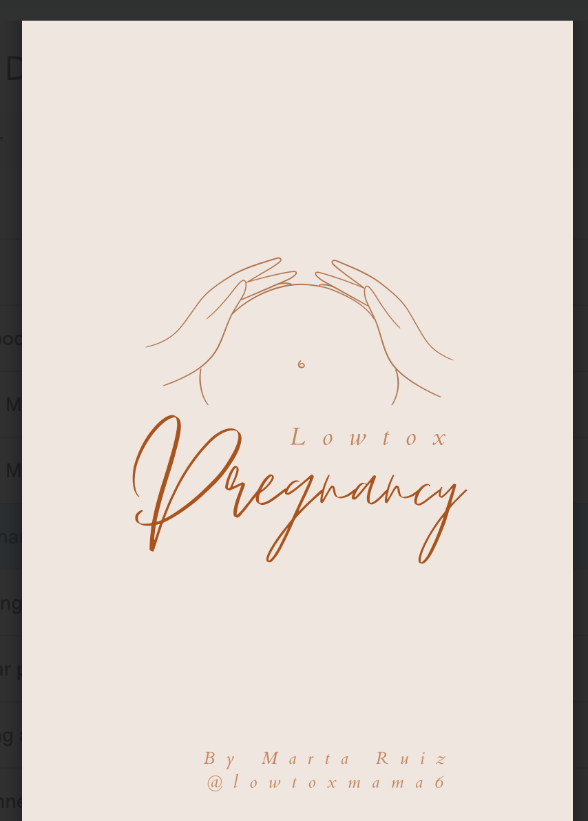LowTox pregnancy