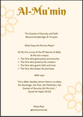 Al-Mu'min activity book